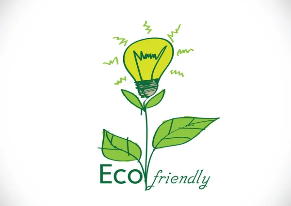 Eco friendly — Stock Vector