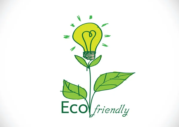 Eco friendly concept — Stock Vector