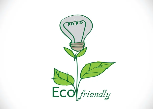 Eco friendly koncepce — Stockový vektor