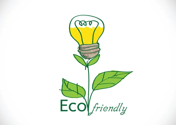 Eco friendly concept — Stock Vector