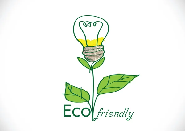 Concetto ecologico — Vettoriale Stock