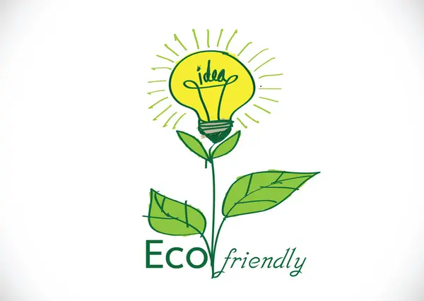 Eco friendly — Stock Vector