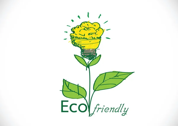 Eco friendly — Stock Vector