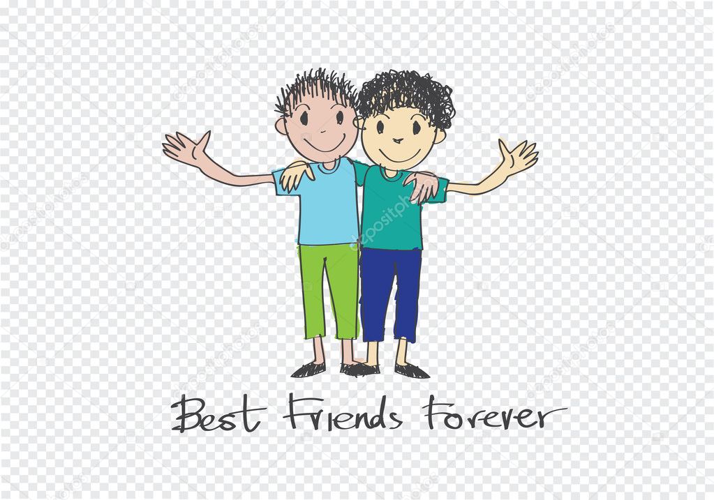 9 105 Best Friends Vector Images Free Royalty Free Best Friends Vectors Depositphotos