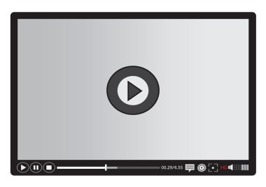 web ve mobil uygulamalar için video player medya