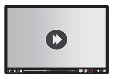 web ve mobil uygulamalar için video player medya