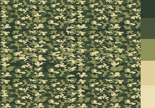 Conception de motif de camouflage — Image vectorielle