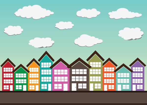 Little Town Townhouses  and home design