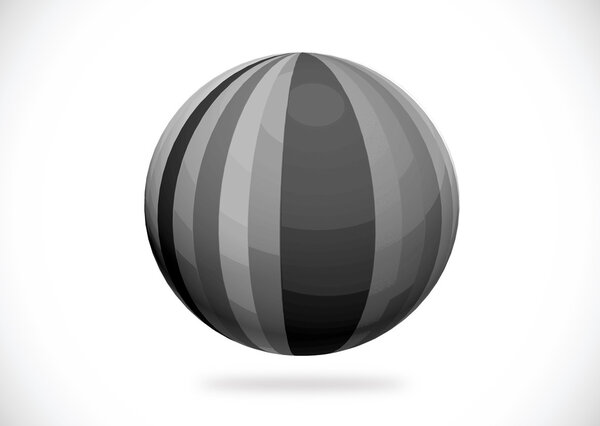 Abstract 3d sphere illustration for your design
