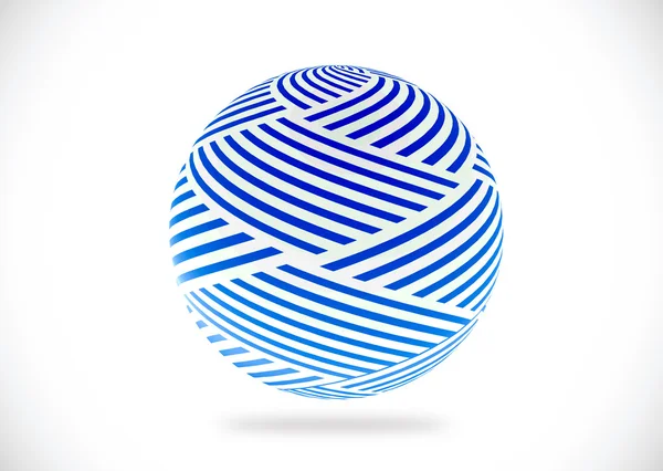 Abstract 3d sphere illustration for your design — Stock Photo, Image