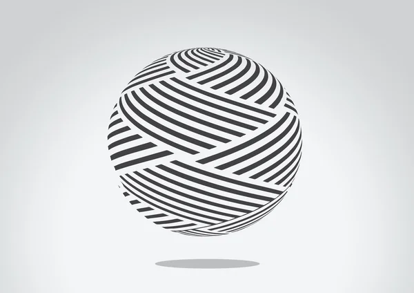 Illustration abstraite de logos de sphère pour votre conception — Image vectorielle