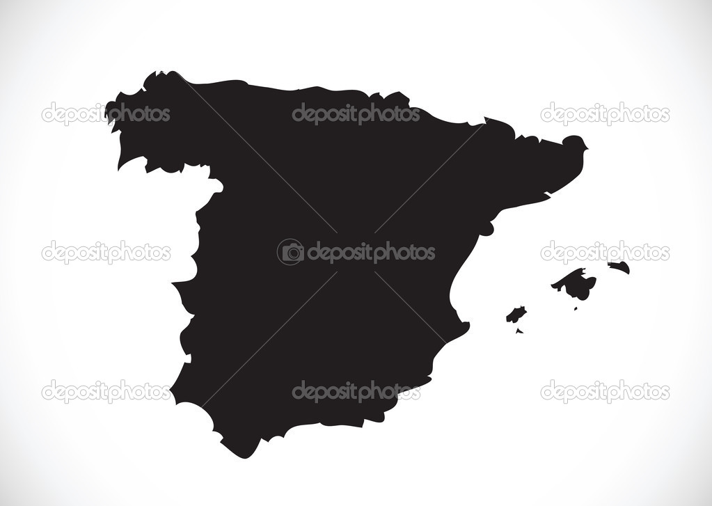Map of Spain idea design