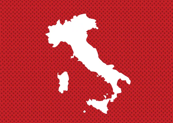 Дизайн карты Италии и флага — стоковый вектор