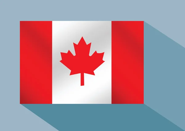 Drapeau du Canada — Image vectorielle