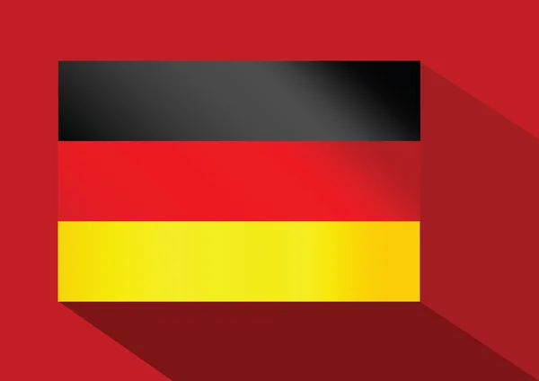 Drapeau Allemagne — Image vectorielle