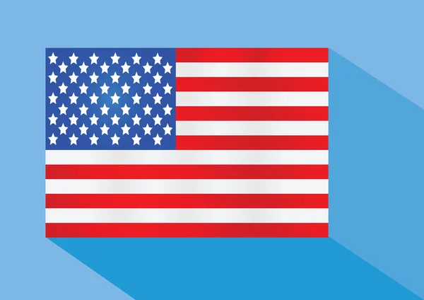 Amerikaanse vlag — Stockvector