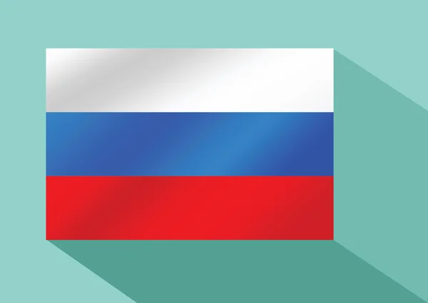 Bandeira Rússia — Vetor de Stock