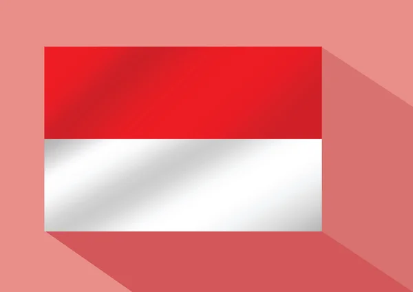 Прапор Індонезії — стоковий вектор