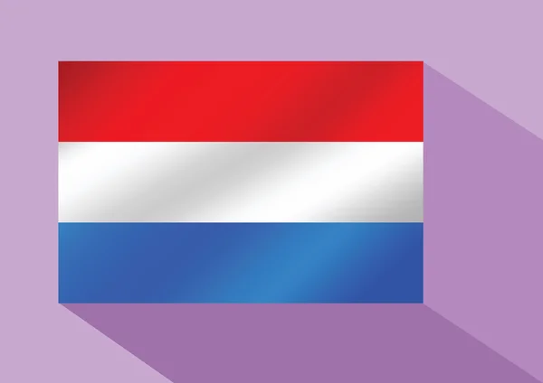 Netherlands Flag — Stock Vector