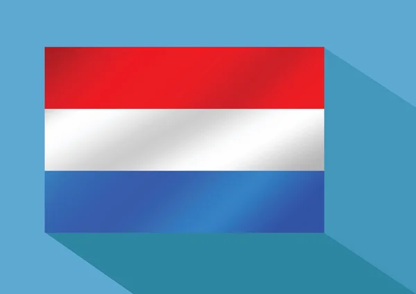 Netherlands Flag — Stock Vector