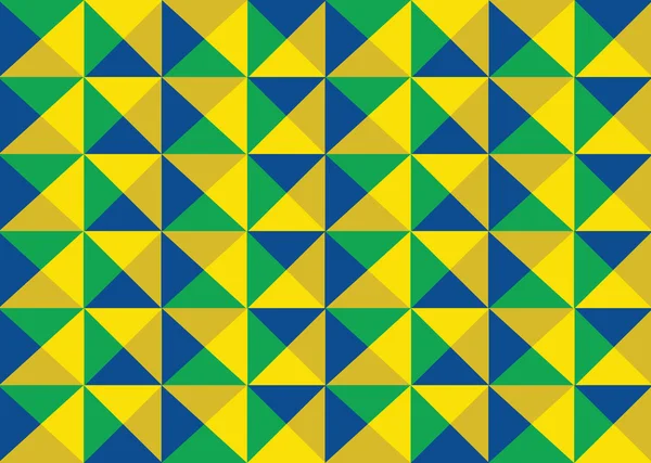 Fondo abstracto Brasil bandera concepto idea diseño — Vector de stock