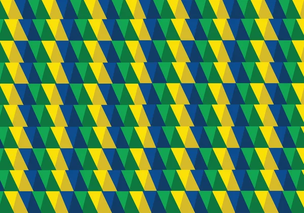 Arka plan Brezilya bayrağı konsept fikir tasarlamak — Stok Vektör