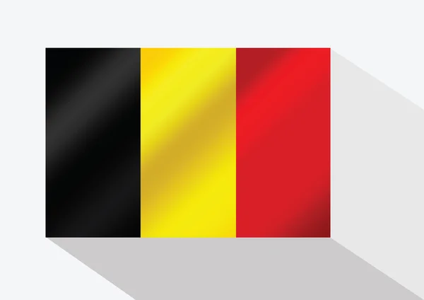 Vlajka Belgie — Stockový vektor