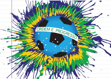 resimde arka plan futbol, futbol forma watercol