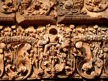 Khmer mimari bayon Tapınağı