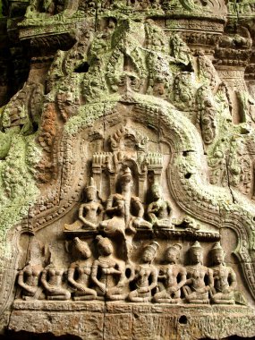 Khmer mimari bayon Tapınağı