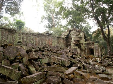 Khmer mimari bayon Tapınağı