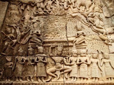 Khmer mimari bayon Tapınağı