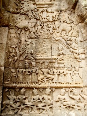 Khmer mimari bayon Tapınağı