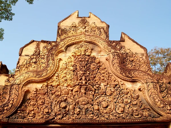 Architecture khmère Temple Bayon — Photo