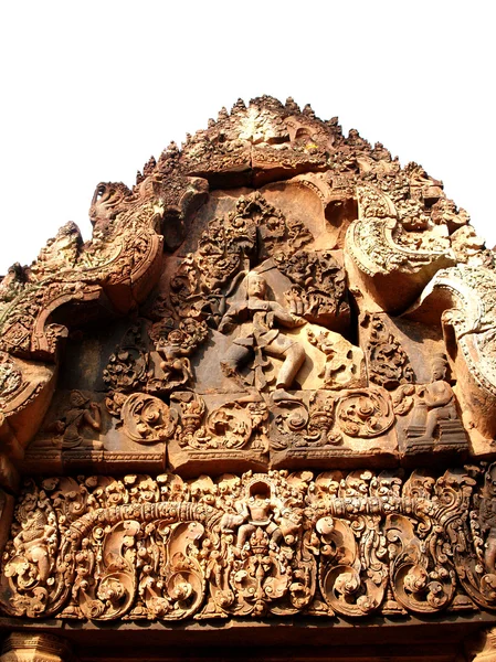 Chrám bayon Khmerský architektura — Stock fotografie
