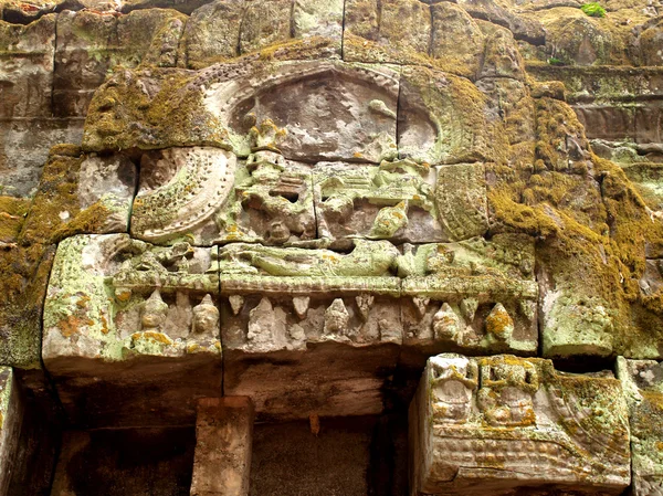 Khmer arkitektur bayon temple — Stockfoto