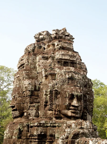 Architecture khmère Temple Bayon — Photo