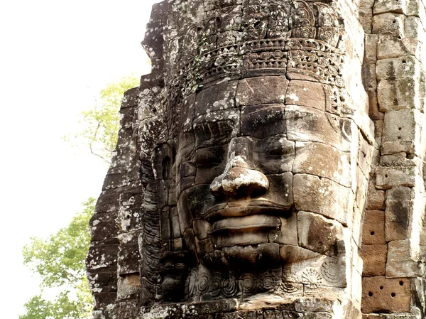 Architecture khmère Temple Bayon — Photo