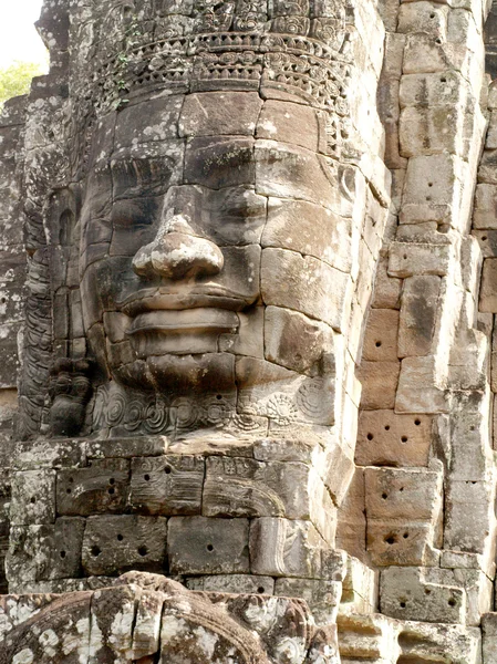 Khmer arquitetura Bayon templo — Fotografia de Stock