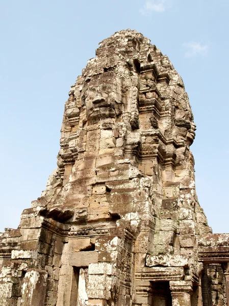 Chrám bayon Khmerský architektura — Stock fotografie