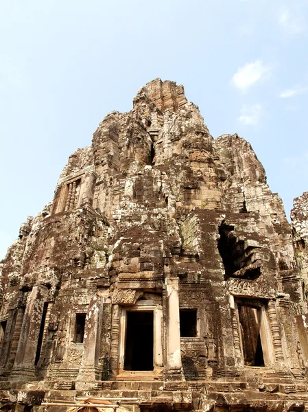 Khmer építészet Bajon-templom — Stock Fotó