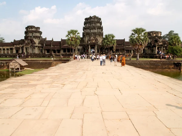 クメール建築バイヨン寺院 — ストック写真