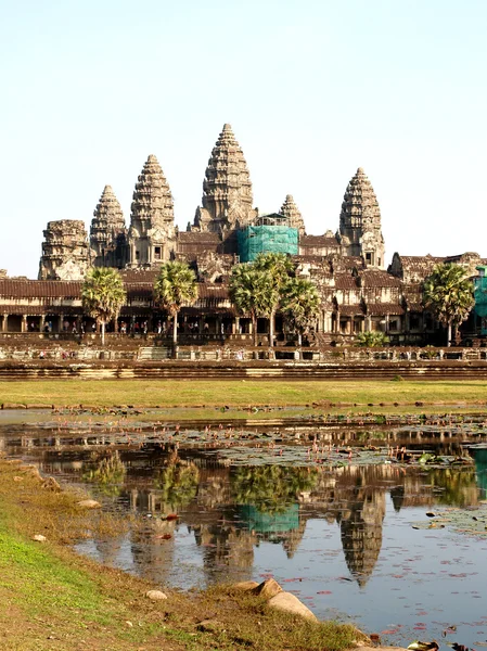 Khmer arkitektur bayon temple — Stockfoto