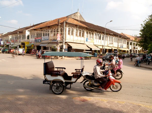 Siem Reap mercado — Fotografia de Stock
