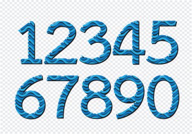 çizimde, soyut numarasını numaralarını ayarlayın 