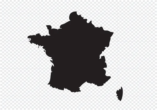 Ranskan kartta — vektorikuva