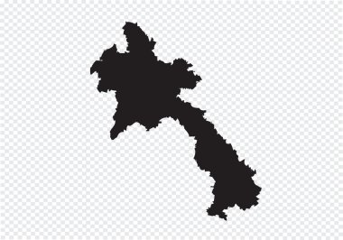Lao Halk Cumhuriyeti Demokratik laos Haritası