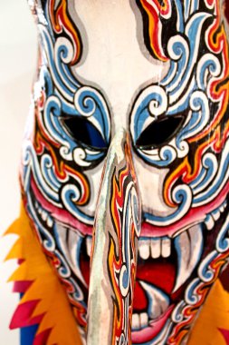 Phi ta khon hayalet maskeli hayalet mash festival phi ta khon şenlik