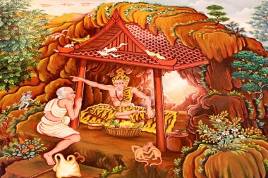 editoryal kullanmak tek - Tayland - Haziran 28: phra Buda model w