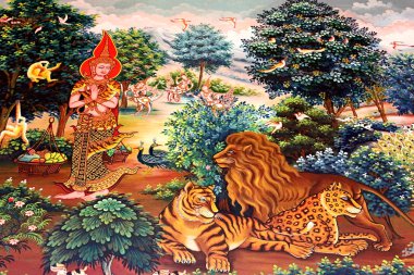 editoryal kullanmak tek - Tayland - Haziran 28: phra Buda model w